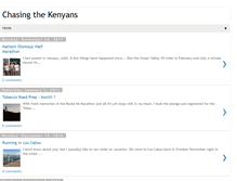 Tablet Screenshot of chasingthekenyans.com